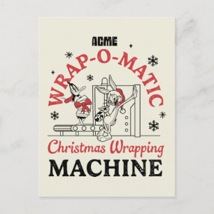 LOONEY TUNES™ Wrap-O-Matic Wrapping Maskin Vykort