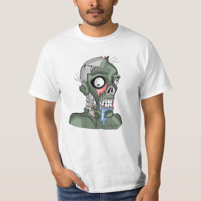 Looney Zombie Manar appart-Shirt T Shirt (Framsida)
