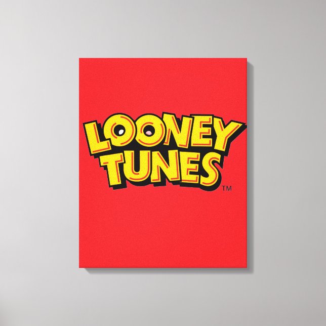 Looneytunes-affisch Canvastryck (Framsida)