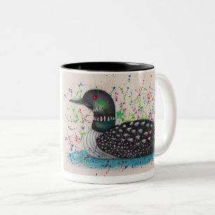 Loonkaffemugg Två-Tonad Mugg