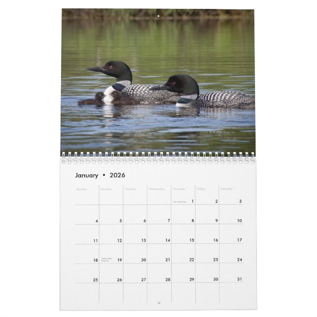 Loonkalendern Kalender (Jan 2026)
