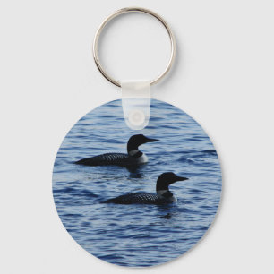 Loons in Maine Nyckelring