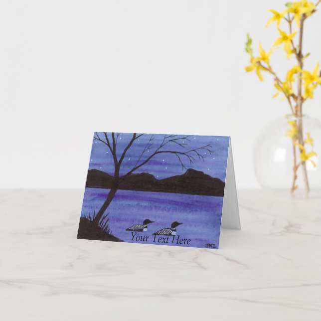 Loons Kort (Gul blomma)