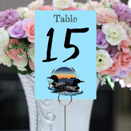 Loons Sunset Blue Bordsnummer