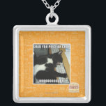 LOOOOOOOOAD SILVERPLÄTERAT HALSBAND<br><div class="desc">LADDA DIG BIET AV SKIT</div>
