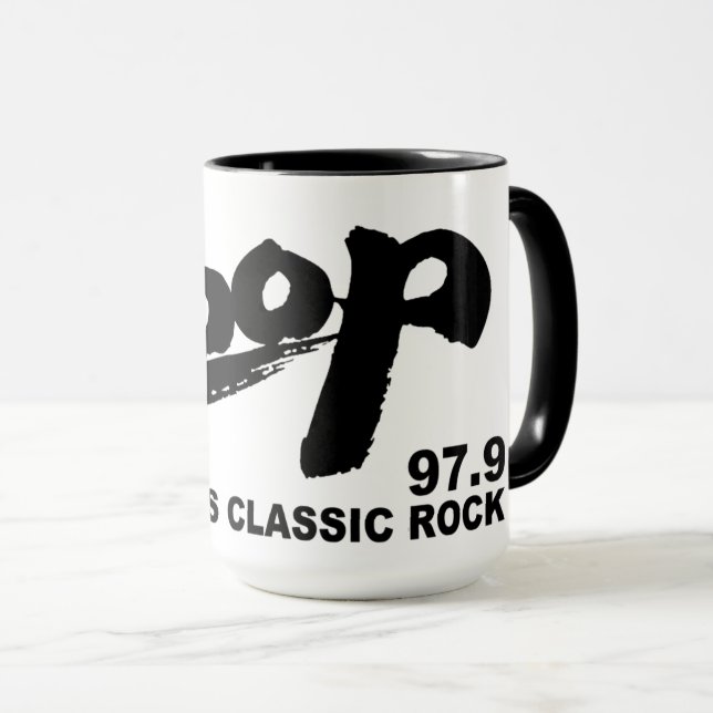 Loop 97.9 FM Chicago's Classic Sten v1 Mugg (Framsida höger)