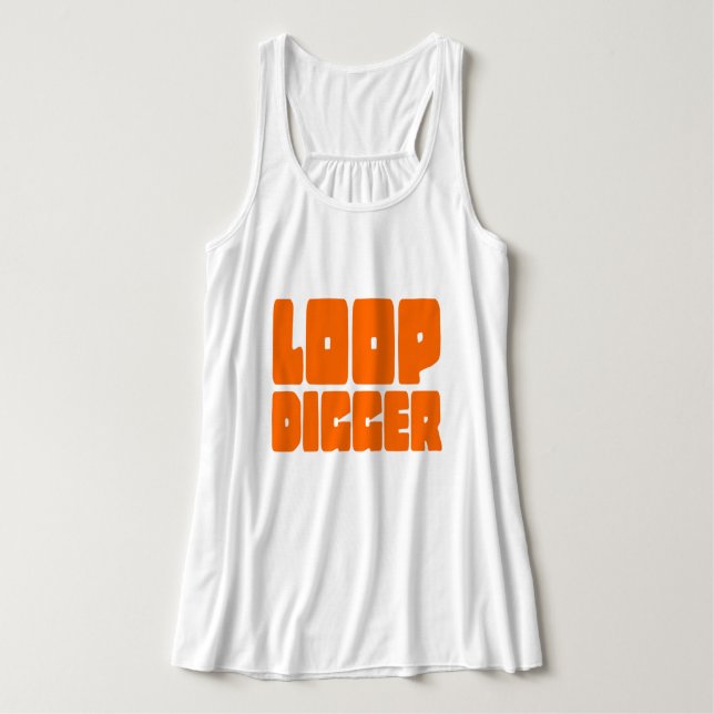 LOOP DIGGER LINNE MED RACERBACK  (Design framsida)