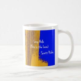 Loop Hål Cover Art Kaffemugg