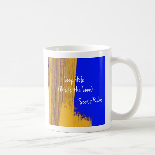 Loop Hål Cover Art Kaffemugg (Höger)