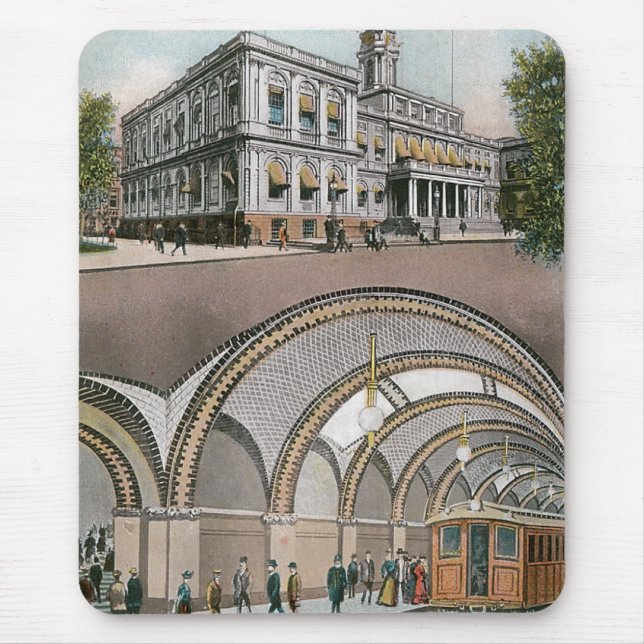 Loop Station, City Hall, NY Musmatta (Framsidan)