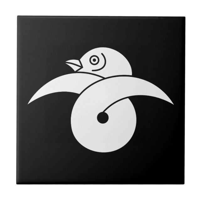 Looped vild goose kakelplatta (Framsidan)
