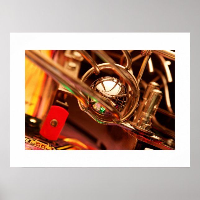 Looper pinball poster (Framsidan)