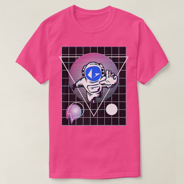 Loopring Astronaut  T Shirt (Design framsida)