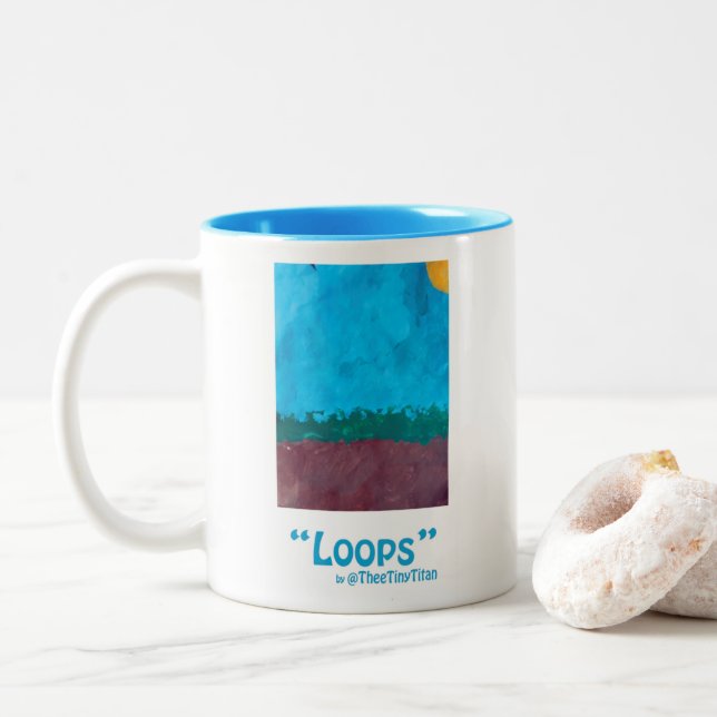 "Loops" Mugg (Med munk)