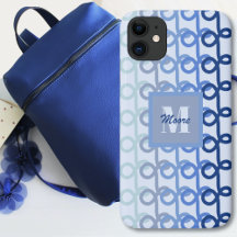 Loopy Linjer - Blue Ombre Phone Case