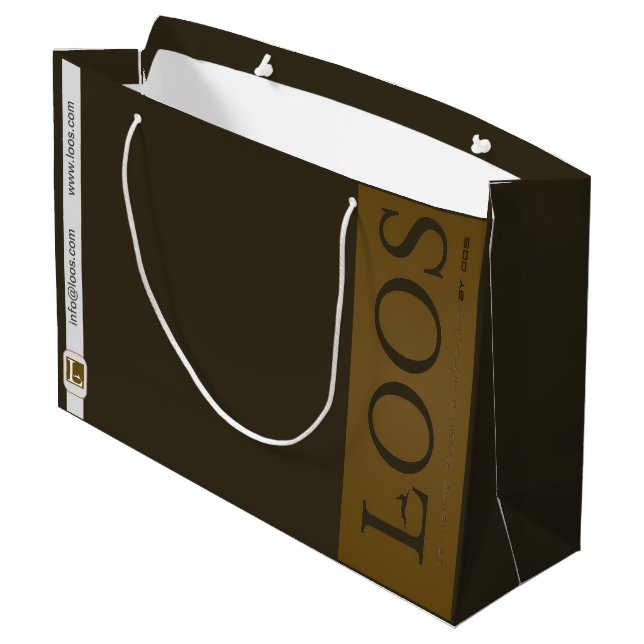 LOOS GIFT BAG (Baksidan Vinklad)