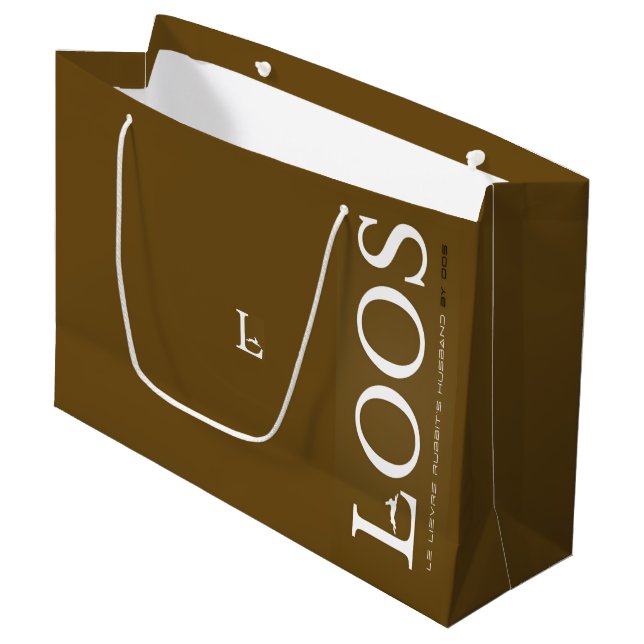 LOOS GIFT BAG (Framsidan Vinklad)