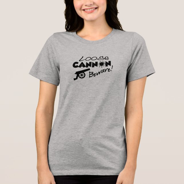 Loose Cannon-skjorta - välj stil & färg Tee Shirt (Framsida)