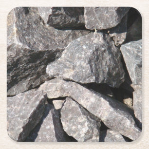 Loose Granite Sten Underlägg Papper Kvadrat