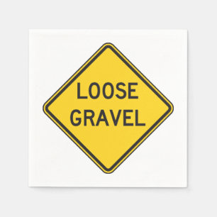 Loose Gravel Papper Napkins Pappersservett