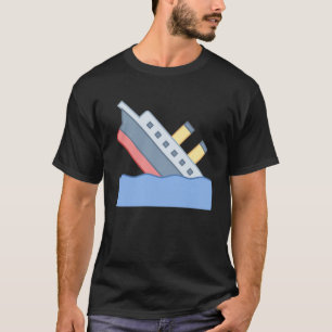 Loose läppar sink Sinking Frakt Titanic Iceberg T Shirt