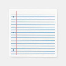 Loose Löv Lunch Pappersservett för Back to school