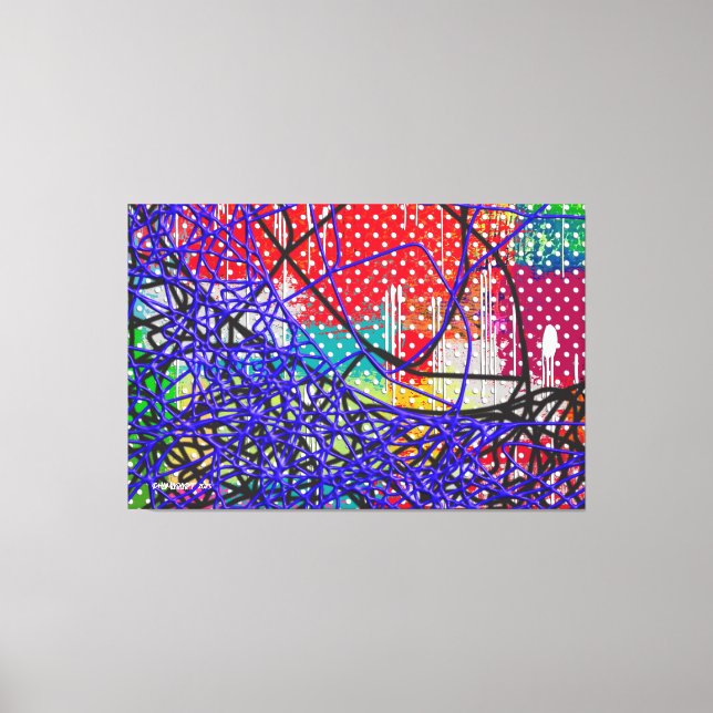 Loose Strings-Kanvastrycket Canvastryck (Framsida)