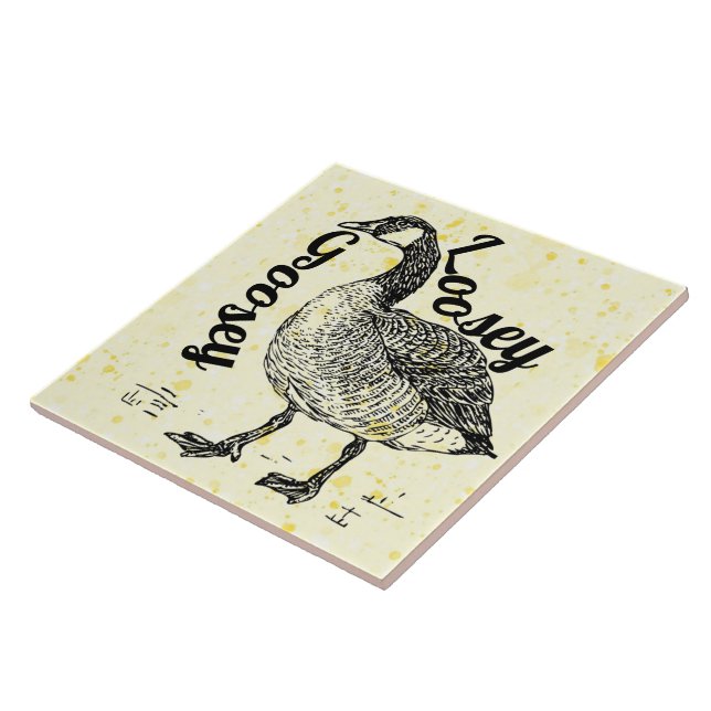 Loosey Goosey Ceramic Tile Kakelplatta (Sidan)