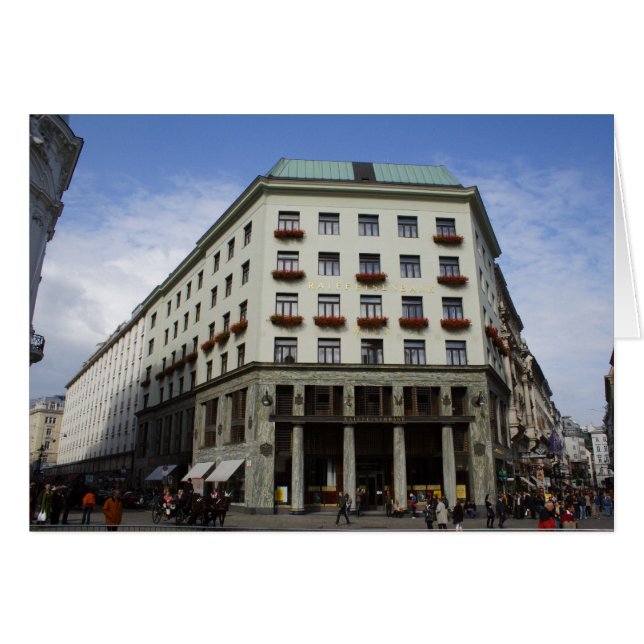 Looshaus Hälsningskort (Framsidan Horizontal)