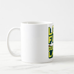 Loot först, Query Senare - Looting Gamer Quote Kaffemugg