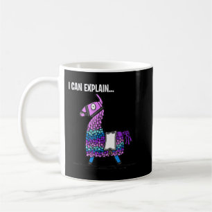 Loot Llama I kan förklara spel Kaffemugg