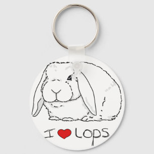 Lop-kanin Nyckelring