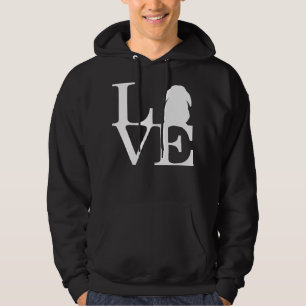 Lop Rabbit Älskare I Kärlek Bunnies Graphics Hoodie