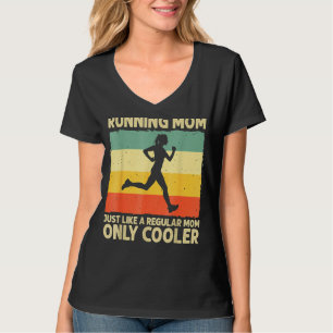 Löpa För Mamma Maratonlöpare Löpare Tränare Racing T Shirt
