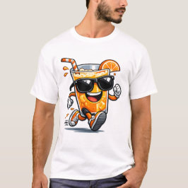 Löpande Apelsinjuice T Shirt
