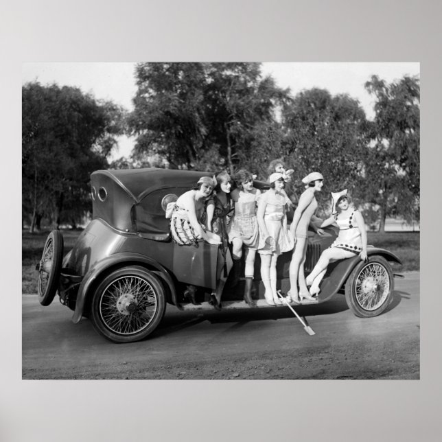 Löpande bling: 1920 poster (Framsidan)