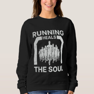 LÖPANDE BOTAR SJÄLEN LÖPARE Rolig Maraton T Shirt