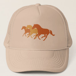 Löpande häst (Orange) Keps