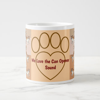 Löpande Katter Katt Meme Jumbo Mugg