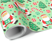 Löpande löpares julpresentpapper