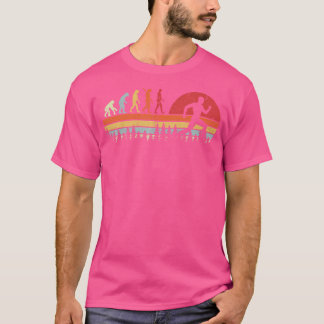 Löpande Mänsklig Evolution Löpare T Shirt
