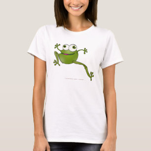 Löpande orm - Groda - Dam-T-Shirt T Shirt