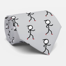 Löpande Stickman Slips