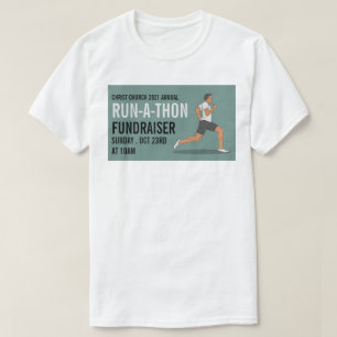 Löpare, välgörenhets evenemang för att promenera/l t shirt