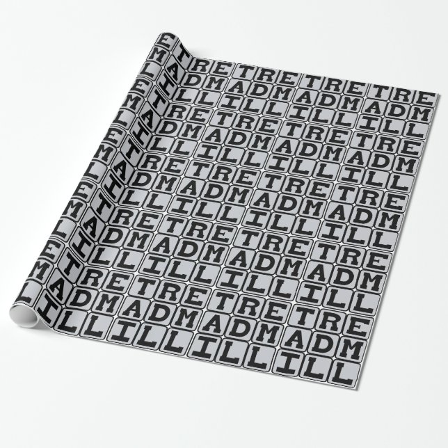 Löpband, träningsutrustning presentpapper (Utrullad)