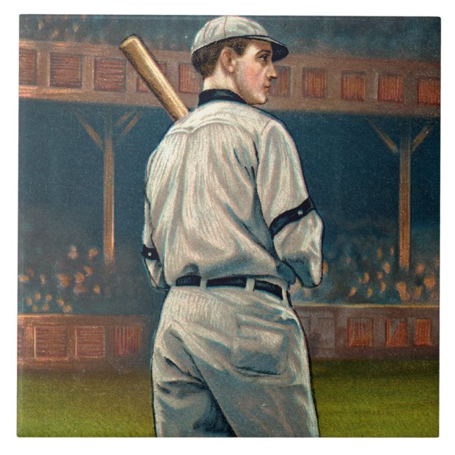 Löpeld Schulte, Chicago Unge, 1911 Kakelplatta (Framsidan)