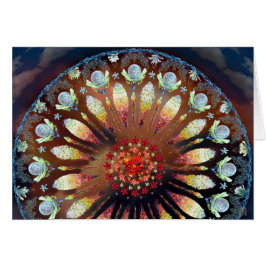 Löpeldbön (halvan) hälsningskort