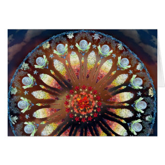 Löpeldbön (halvan) hälsningskort