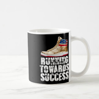 Löper Mot Framgång Trump Sneakers Republikan Kaffemugg