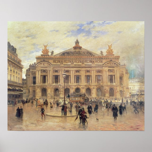 L'Opera, Paris Poster (Framsidan)